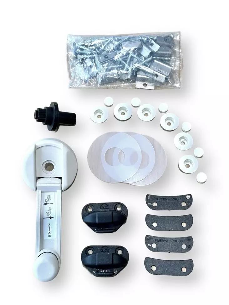 Dometic Skyview kiinnityssarja, veivi, kiinnikkeet - Kattoluukut ja osat - 9104113586 - 1