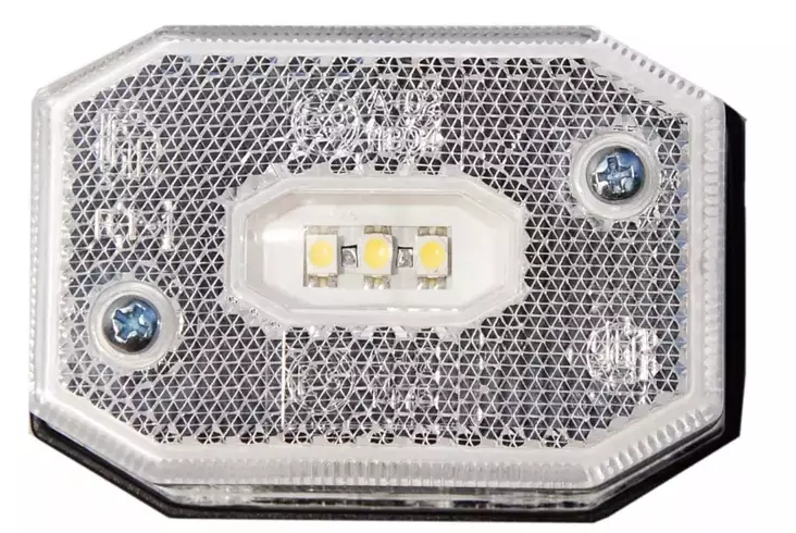 Etuvalo valkoinen Fristom 12-36V Johdolla - Äärivalot - 0900956 - 1