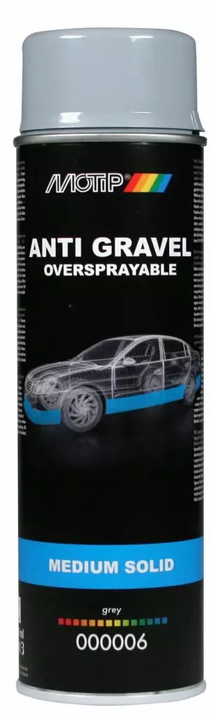 Helmamassa Spray Harmaa 500 ml Aerosoli Motip - Alustamassat - 104-000006 - 1