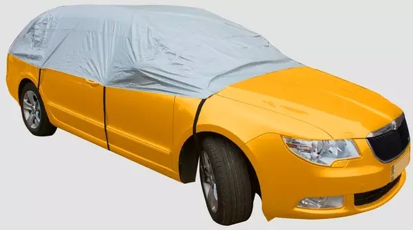 Henkilöauton Puolipeite Koko 2 (350x230 cm) - Ajoneuvopeitteet - 911-1006 - 1