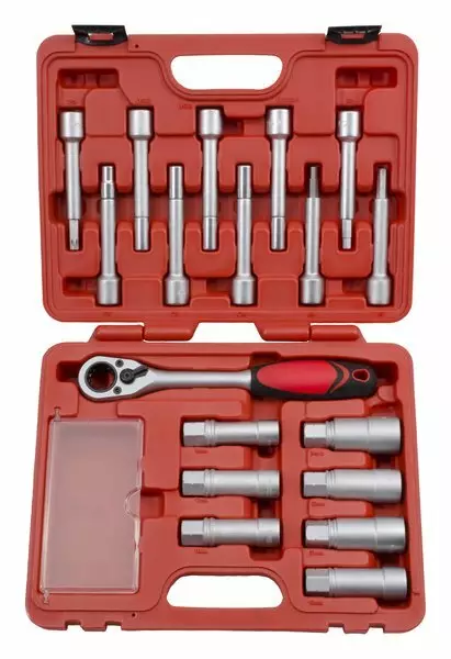 Iskuvaimentimen Yläpään Hylsysarja 18-osaa - Jousitus ja iskunvaimennus - 291-5226 - 1