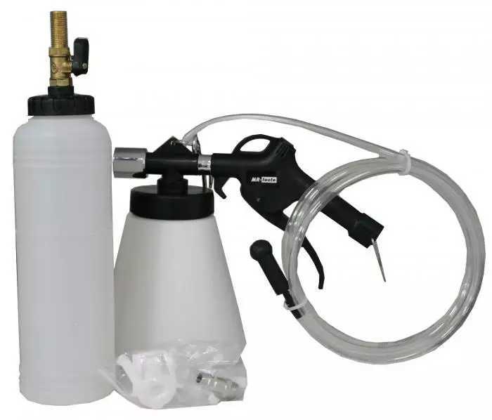 Jarrujen ilmauslaite/jarrunesteen vaihtolaite - Jarrunesteenvaihto ja jarrujenilmaus - 916 - 1