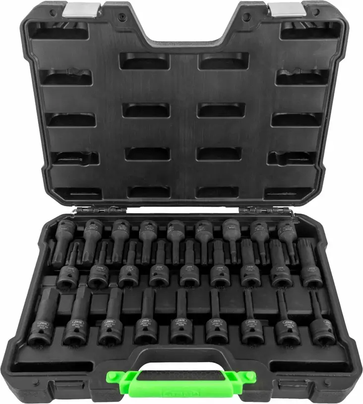 JBM 1/2" pitkä voimakärkihylsysarja 27 osaa - Hylsysarjat - 50-54726 - 1