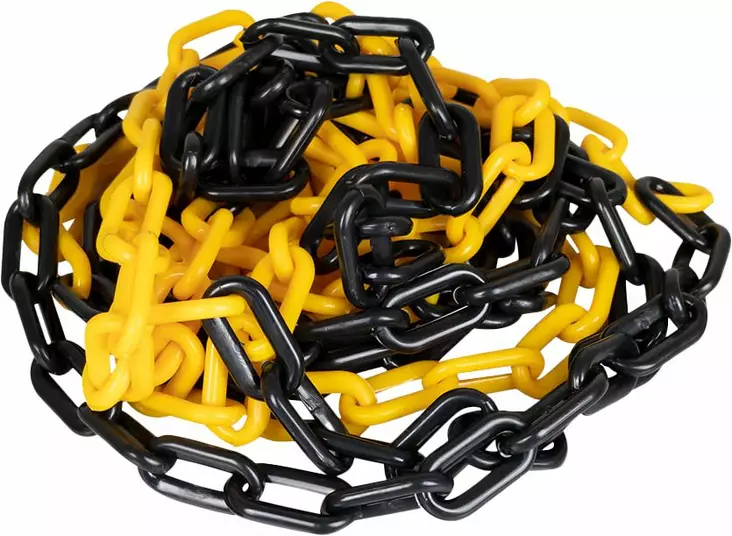 JBM kettinki rajaustolppiin pvc kel/mus ev 7m - VDE huoltovarusteet - 50-54326 - 1