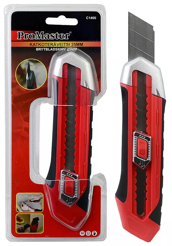 Katkoteräveitsi 25mm - Puukot, veitset ja kaapimet - C1406 - 1