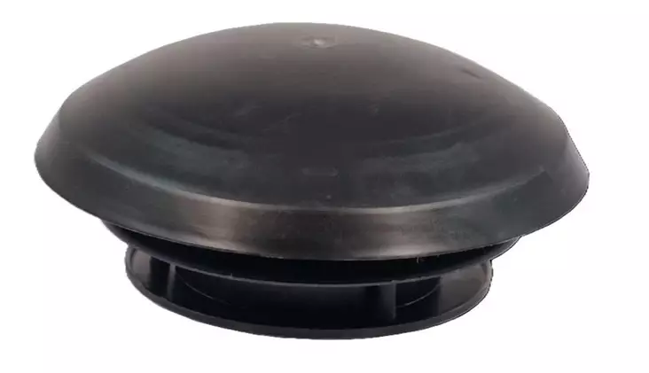 Kattoventtiili liesituuletinliitos, musta - Asuntoauton ja -vaunun koriosat - 1400906 - 1