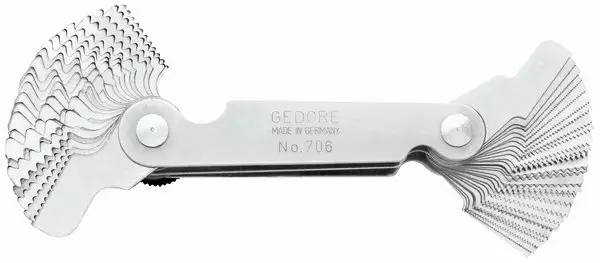 Kierretulkki 0,25-6,00 mm 52-osainen - Mitat - 250-706 - 1