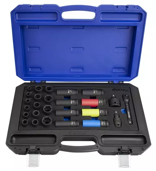 Konehylsysarja 1/2” 8-24 mm 26 osaa - Hylsysarjat - 284-B33-K1926 - 1