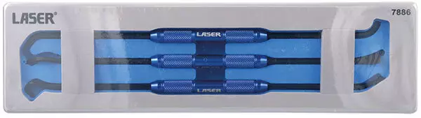 Koukkusarja Laser 3-osaa - Vääntöraudat - 258-7886 - 1
