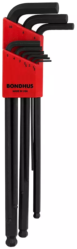 Kuusioavainsarja 1,5- 10mm - Pallopää (erikoispitkä) BLX9MXL - Räikät ja vääntimet - BH132466 - 1