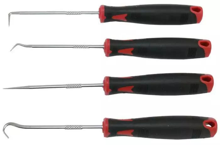 Lajittelu- ja piirtokoukkusarja 4-os. - Verhoilu - 876 - 1