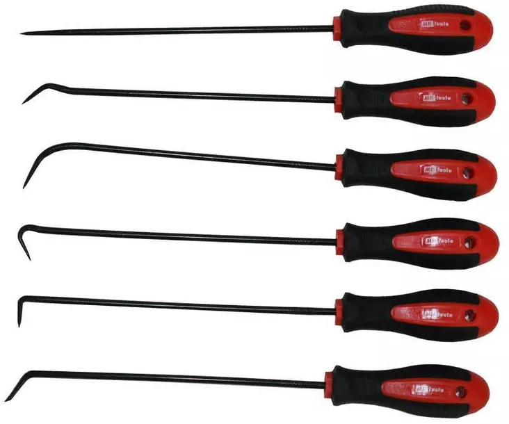 Lajittelu- ja piirtokoukkusarja 6-os. - Työkalusarjat - 2096 - 1