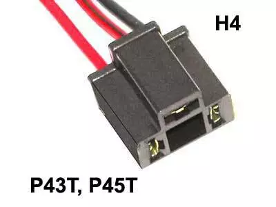 Lampunkanta H4 Taaksepäin - Polttimon kannat - 1605-1506 - 1