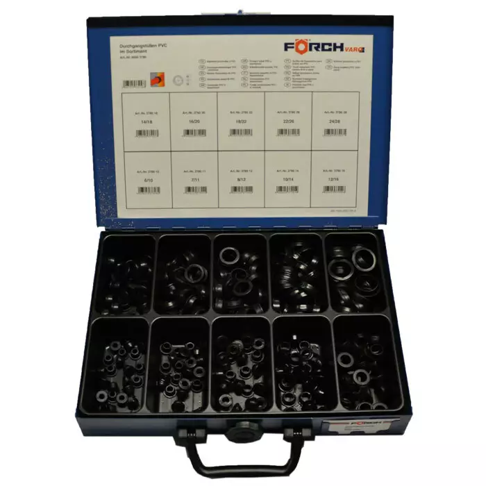 Läpivientikumilajitelma PVC - Pientarvikevalikoimat - 698-9010086 - 1