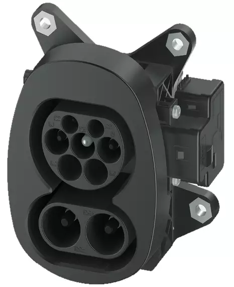 Latausportti CCS Type2, 125A/850V DC, 32A/480V AC, 3-vaihe - Sähkö- ja hybridiautojen laturit - EL1627096 - 1
