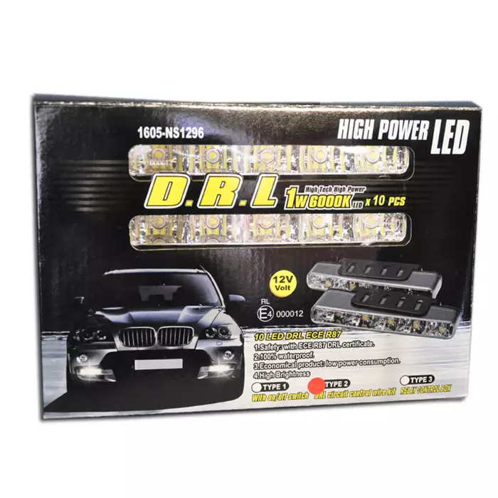 LED-PÄIVÄVALOSARJA 12V 150X25X55 5XTEHOLED - LED-lisävalot - 1605-NS1296 - 1