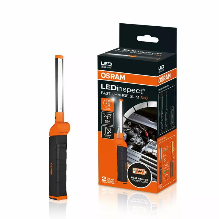 LEDInspect Fast Charge Slim - Taskulamput - IL406 - 1