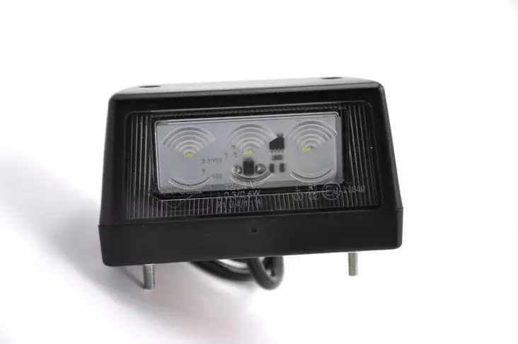 LED Rekisterikilvenvalo 12/24V 102x55x57mm - Peräkärryn rekisterikilven valot - PSL406 - 1