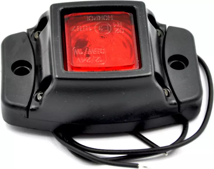 LED Takaäärivalo Punainen 12/24V 75x47x26mm - Äärivalot - PSL206 - 1