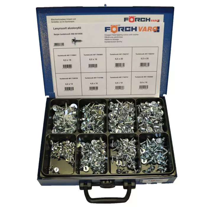 Levyruuvilajitelma Kiinteä Aluslevy - Pientarvikevalikoimat - 698-9010006 - 1