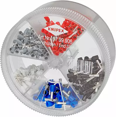 Liitinlajitelma kiekossa Knipex - Pientarvikevalikoimat - 265-9799-906 - 1