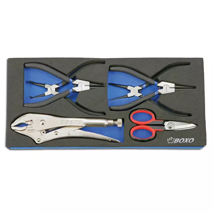 Lukkopihti / lukkorengaspihtisarja Boxo - Työkalumoduulit työkaluvaunuihin - 284-BX046 - 1