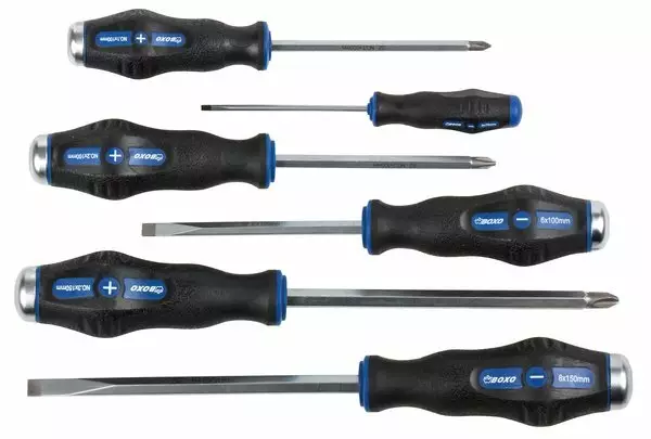 Lyöntiruuvitalttasarja Boxo 6-osaa - Ruuvitaltat - 284-B61-S6 - 1