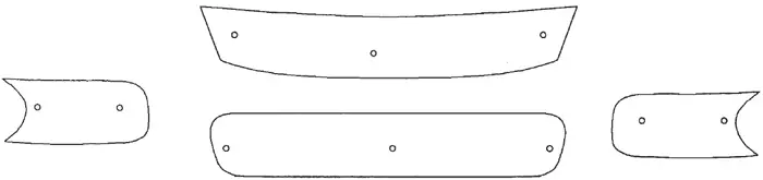 Maskisuoja Skoda Roomster 2007-2009 - Skoda maskisuojat - TS76 - 1