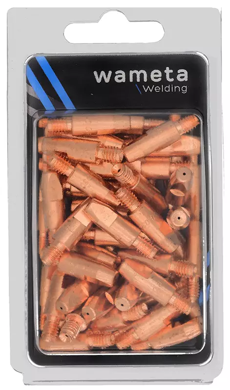 MIG virtasuutin 0,8 mm M6 50 kpl - MIG/MAG-polttimet ja kulutusosat - WA60826 - 1
