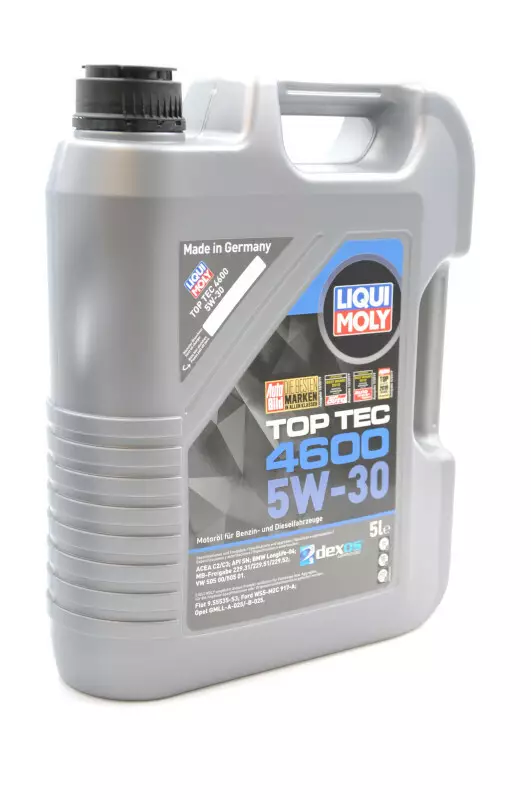 Moottoriöljy 5W-30 Top Tec 4600 5ltr Liqui Moly - Moottoriöljyt - LQM2316 - 1