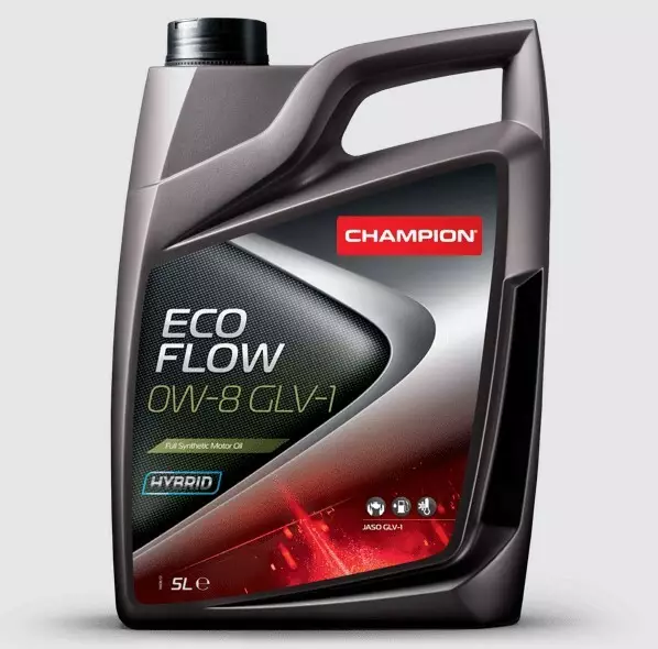 Moottoriöljy Champion ECO FLOW 0W-8 GLV-1 5L - Moottoriöljyt - 1051236 - 1
