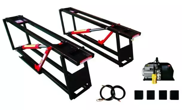 Motorwerk siirrettävä autonostin 3500 kg 230V - Nosturit - 103405396 - 1