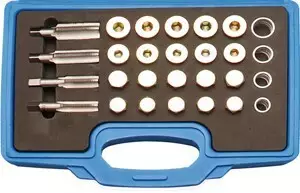 Öljypropun Kierteen Korjaussarja BGS 64-osaa - Öljytulpan kierteenkorjaus - BGS126 - 1