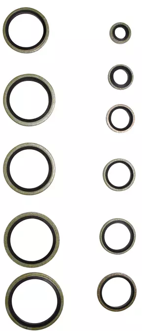 Öljypropun Tiivistesarja 150kpl BGS - Öljytulpat ja tiivisteet - BGS9306 - 1