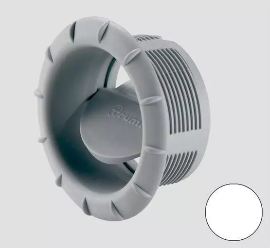 Päätesuutin 65/72 mm EN valkoinen Truma - Ilmakeskuslämmityksen asennustarvikkeet - 40171-06 - 1