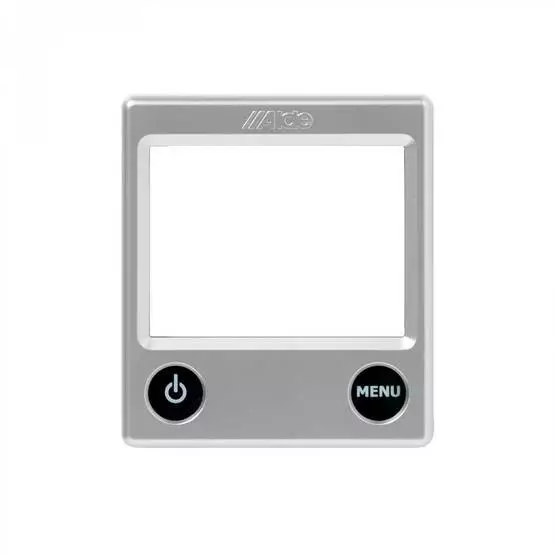 Paneelin pintakehys, hopea värikosketusnäyttöpaneelin kehys - Alde 3000, 3010, 3020 varaosat - 3010616 - 1