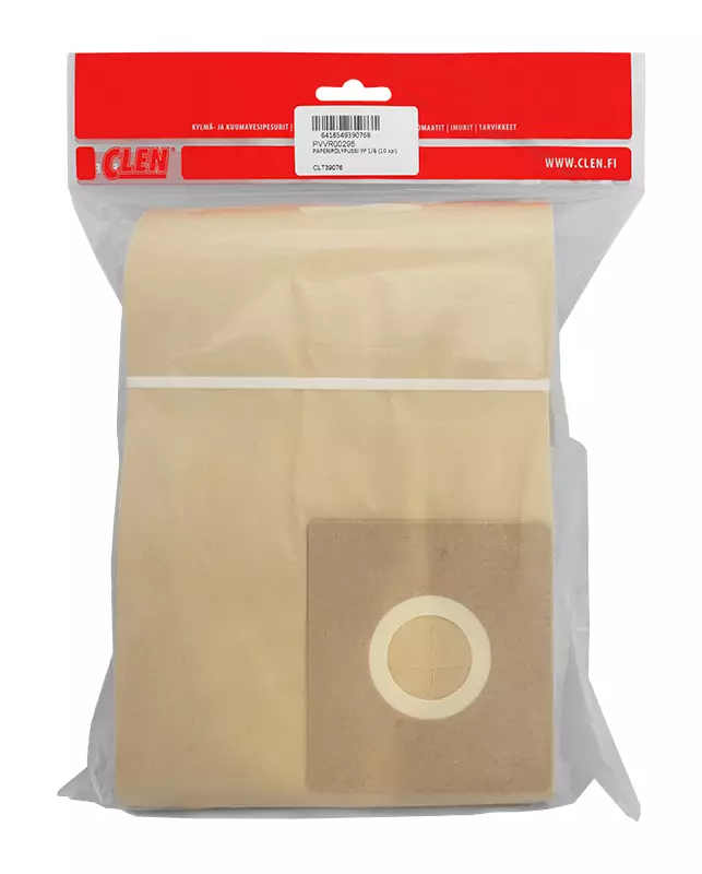 Paperipölypussi Yp 1/6 (10 Kpl) - Clen pölypussit ja suodattimet - CLT39076 - 1