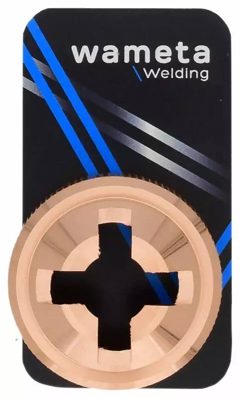 Plasma kontaktisuutin lyhyt P100-140 1 kpl Wameta - Plasmaleikkurien kulutusosat - WA63216 - 1