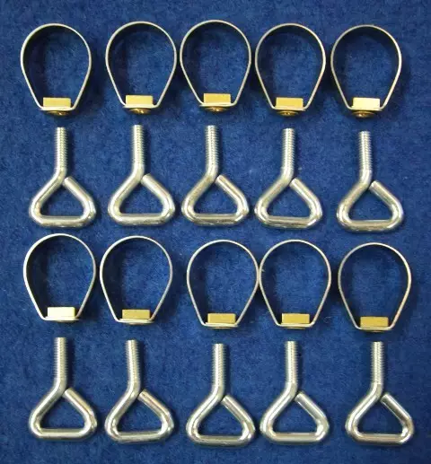 Putken kiristin 25mm teleskooppiputkeen mutterirengas - Telttojen lisävarusteet ja tarvikkeet - 5410036 - 1