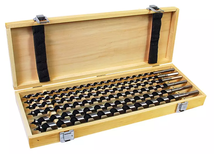 Puuporanteräsarja 460 mm 6-osaa - Poranterät - C7746 - 1