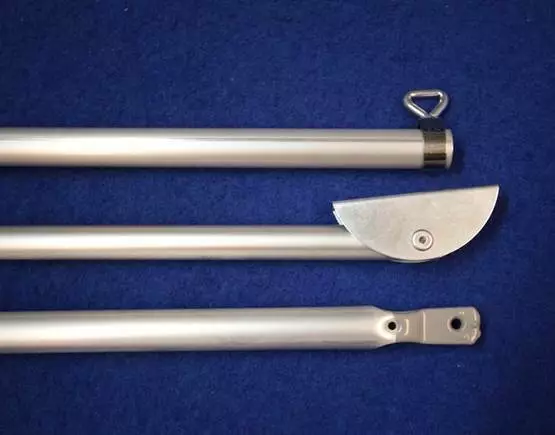 Pystytanko 25x1mm alumiini Bora Air Bora Air Koot 1 ja 2 -260 - Telttojen lisävarusteet ja tarvikkeet - 800736 - 1