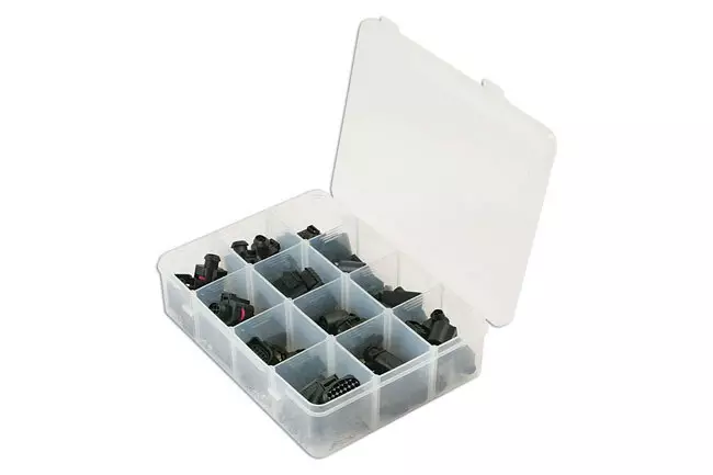 Sähköliitinlajitelma VW Connect 1,5 mm 47 kpl - Liitinlajitelmat - 338-37396 - 1