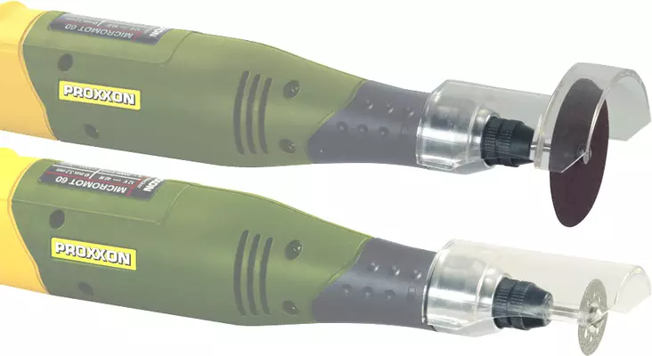 Suojalaitteet käsikäyttöisille MICROMOT-työkaluille - Proxxon käsilaitteiden varusteet - 28946 - 1