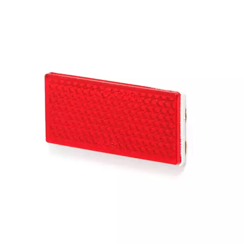 Tarraheijastin 105x48 mm Punainen Kärryyn - Peräkärryn heijastimet - 16856 - 1