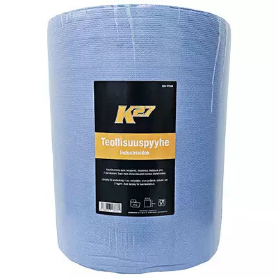 Teollisuuspyyhe Sininen pituus 400 m 36 cm - Teollisuuspyyhkeet - 225-TPS36 - 1