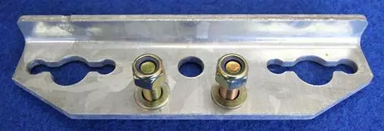 Vaijerinkiinnike 4-reikää, pulttikiinn. Pulttikiinnitys, 2-akseliseen - Peräkärryn akselistot ja navat - 249236 - 1