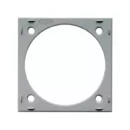 Välirengas rasia/katkaisin harmaa 59.5x59.5x10mm - Sähkörasiat ja pistokkeet - 918252506 - 1