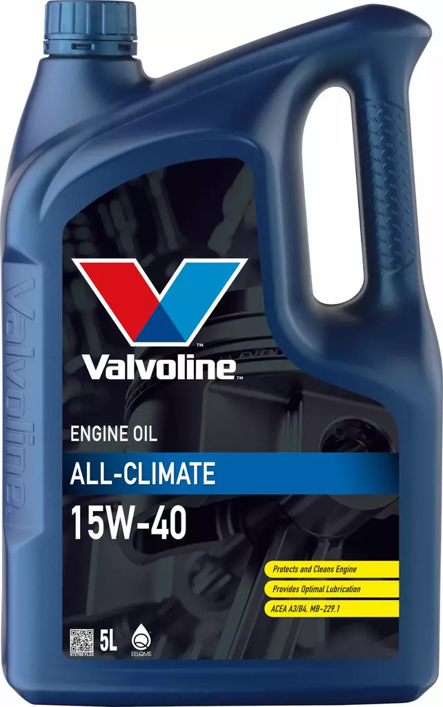 VALVOLINE ALL CLIMATE 15W-40MOOTTORIÖLJY 5L - Moottoriöljyt - 21-872786 - 1