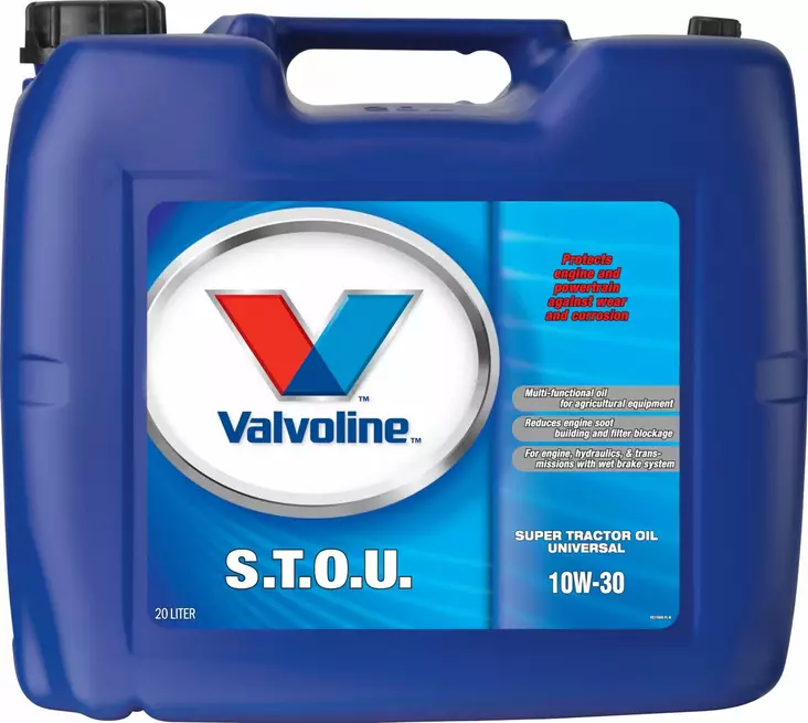VALVOLINE S.T.O.U. 10W-30 MONIKÄYTTÖ-ÖLJY 20L - Moottoriöljyt - 21-17006 - 1