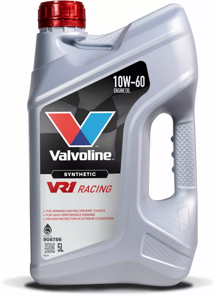 Valvoline VR1 Racing 10W-60 moottoriöljy 5L - Moottoriöljyt - 21-908786 - 1